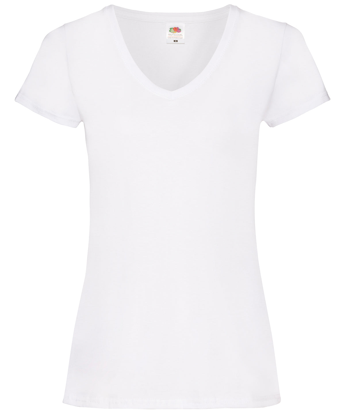 Womens Valueweight VNeck TShirt for Enhanced Printability