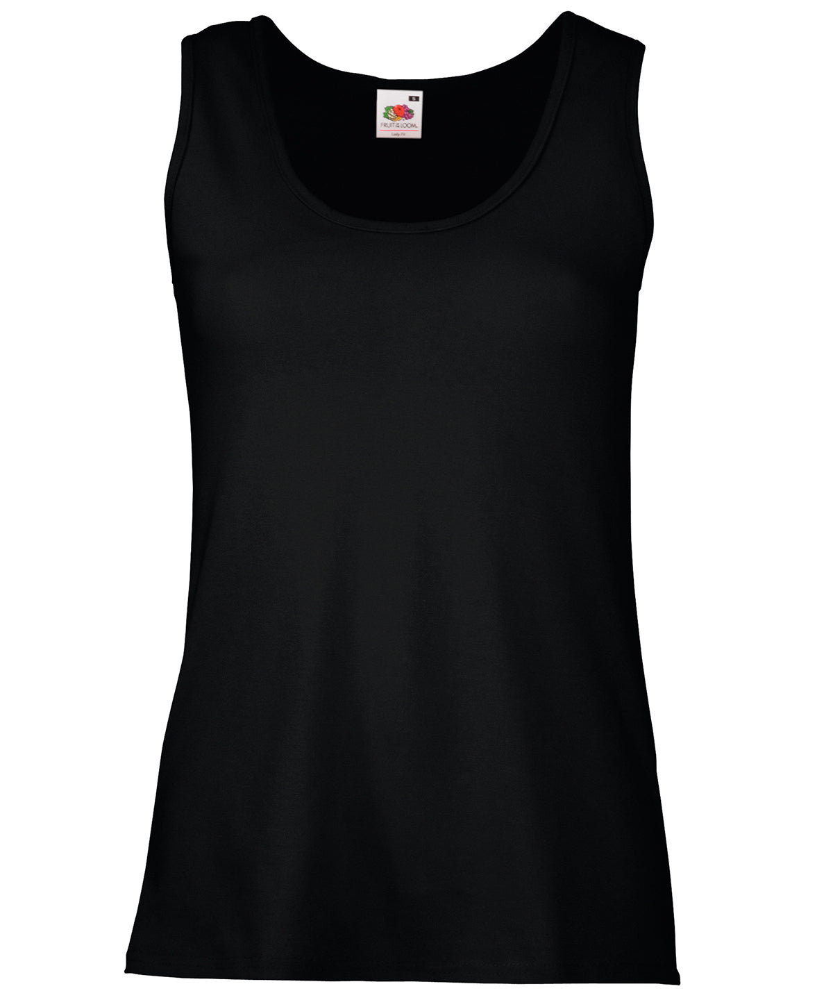 Womens Valueweight Athletic Vest in Cotton