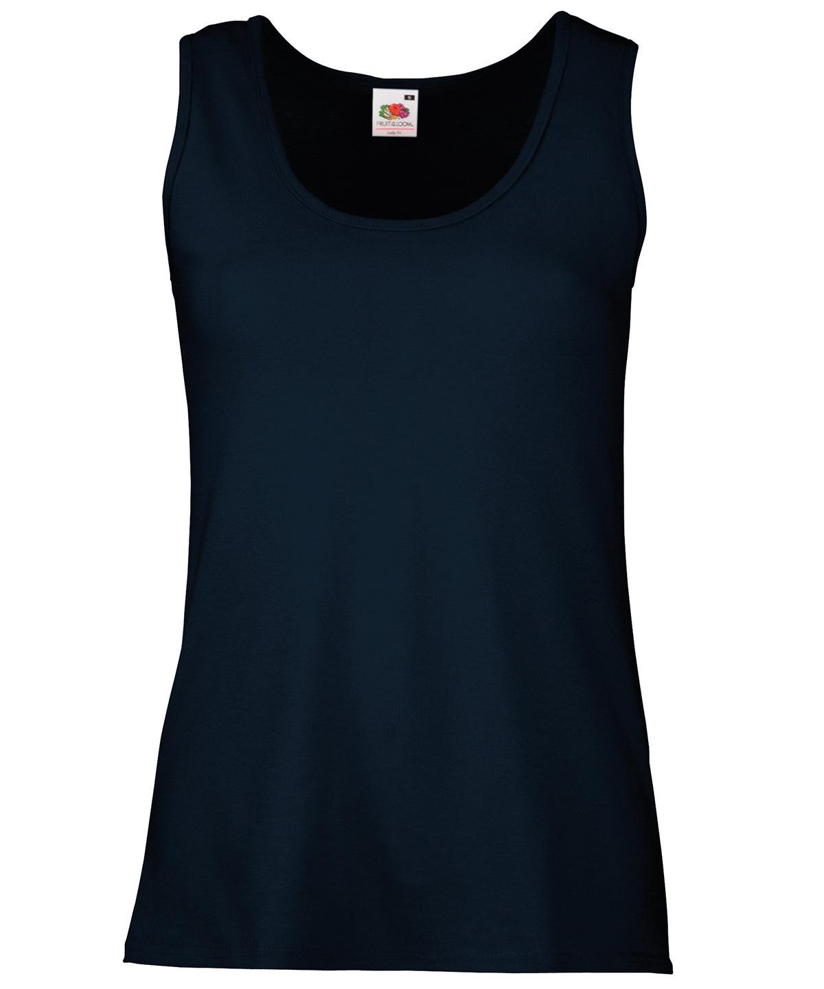 Womens Valueweight Athletic Vest in Cotton