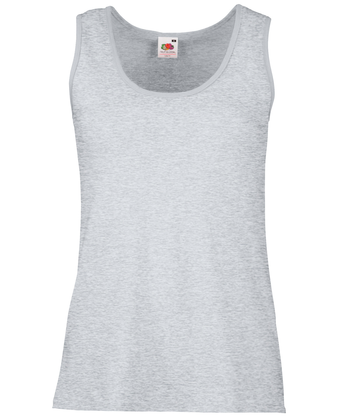 Womens Valueweight Athletic Vest in Cotton