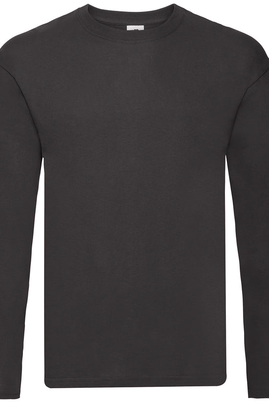 Fruit of the Loom Original Long Sleeve TShirts for Men Plus Sizes