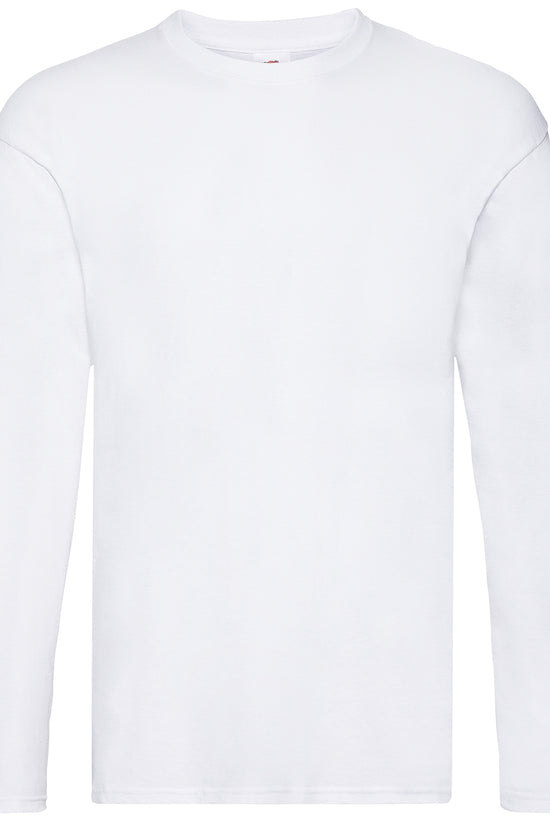 Fruit of the Loom Original Long Sleeve TShirts for Men Plus Sizes