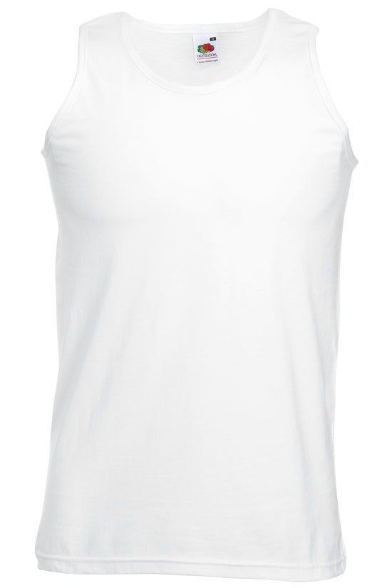 Fruit of the Loom Mens Valueweight Athletic Vest