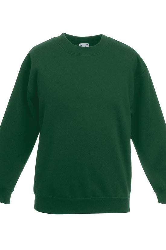 Kids Classic Setin Sweatshirt by Fruit of the Loom