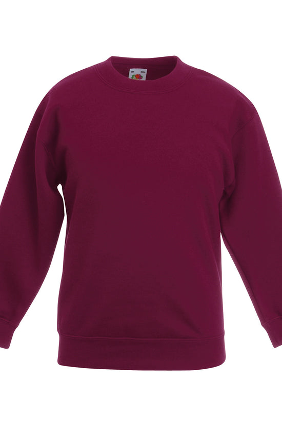 Kids Classic Setin Sweatshirt by Fruit of the Loom