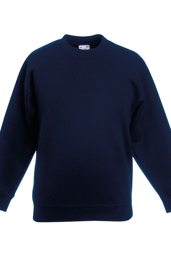Kids Classic Setin Sweatshirt by Fruit of the Loom