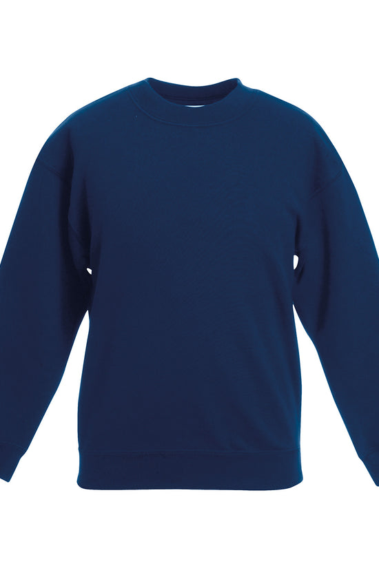 Kids Classic Setin Sweatshirt by Fruit of the Loom