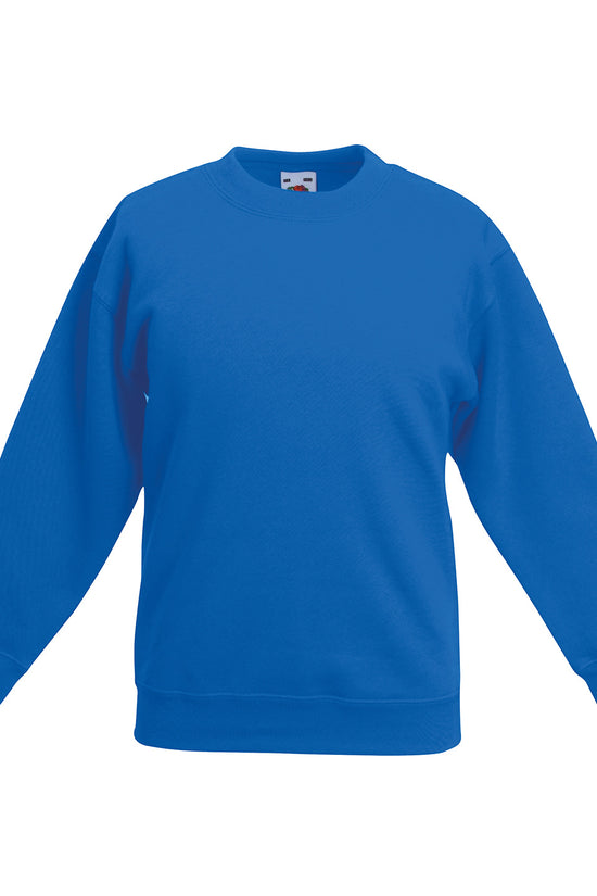 Kids Classic Setin Sweatshirt by Fruit of the Loom
