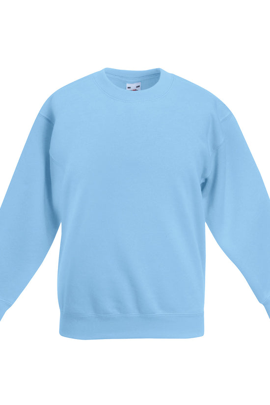 Kids Classic Setin Sweatshirt by Fruit of the Loom