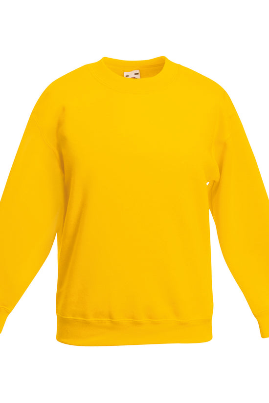 Kids Classic Setin Sweatshirt by Fruit of the Loom