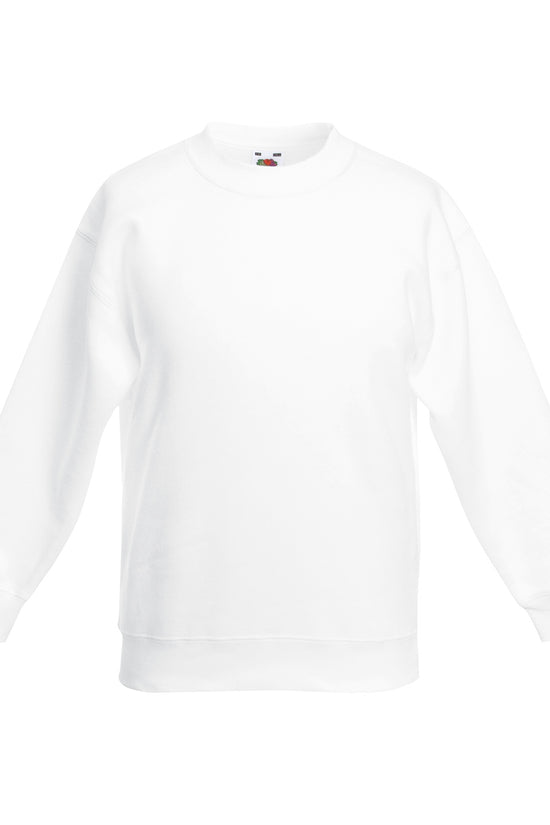 Kids Classic Setin Sweatshirt by Fruit of the Loom