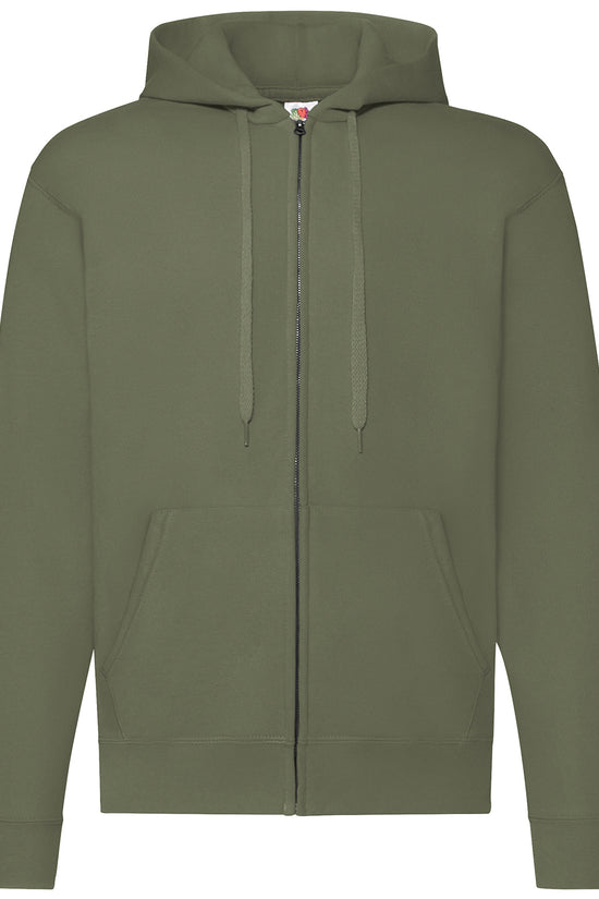 Classic Hooded Sweat Jacket for Men