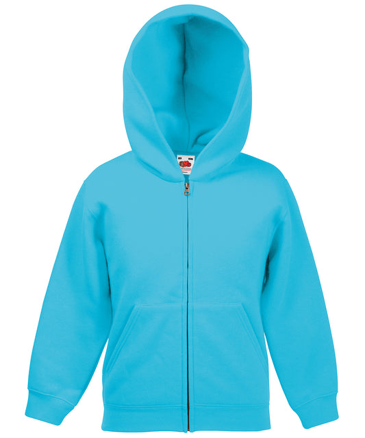 Kids Classic Hooded Sweat Jacket Fruit of the Loom Hoodies