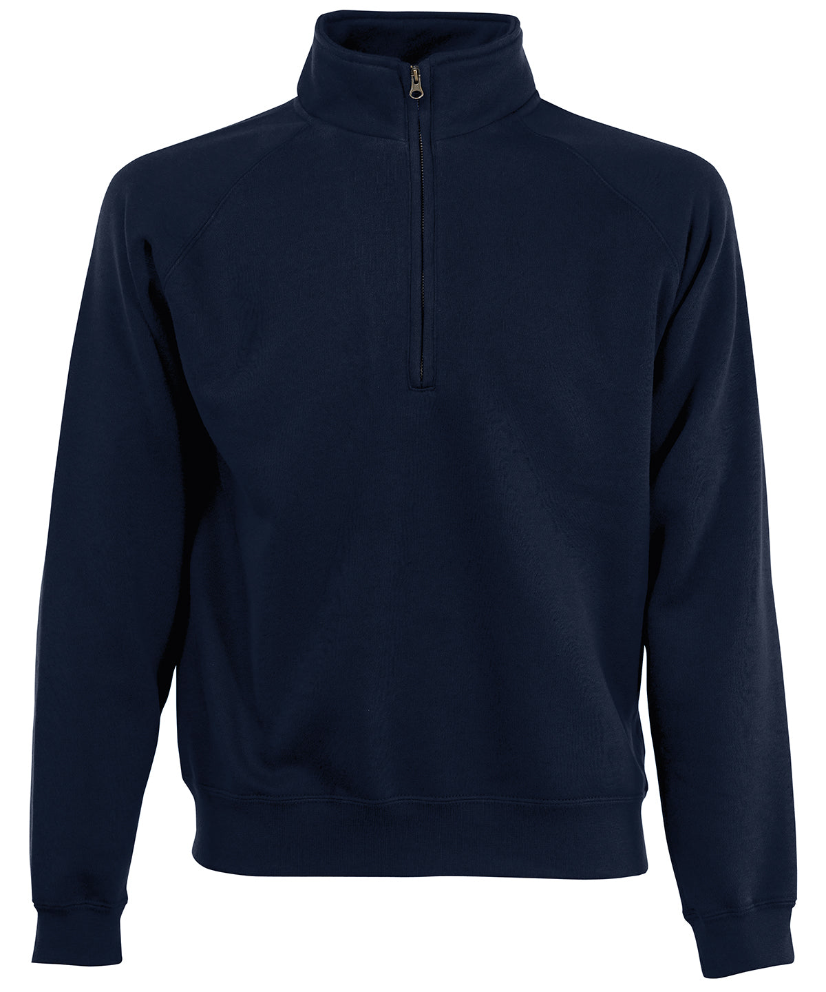 Fruit of the Loom Classic Zip Neck Sweatshirt for Men Plus Size S3XL