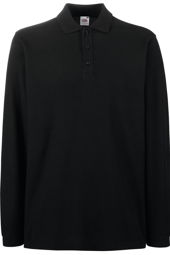 Premium Long Sleeve Polo for Men Plus Sizes