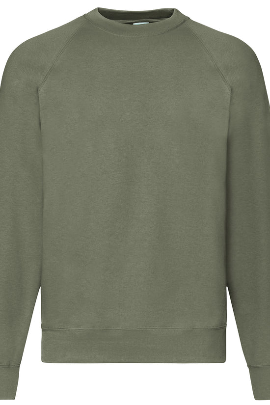 Classic 8020 Raglan Sweatshirt for Men Plus Size