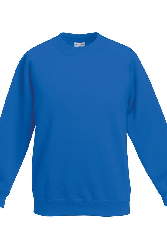 Kids Classic Raglan Sweatshirt Unisex Junior Sweatshirts