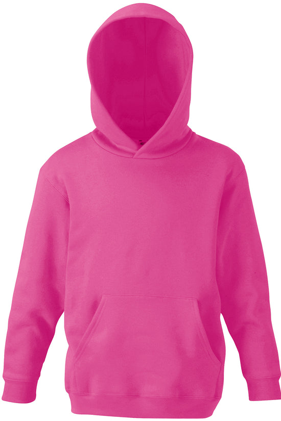 Fruit of the Loom Kids Classic Hooded Sweatshirt Unisex Hoodies