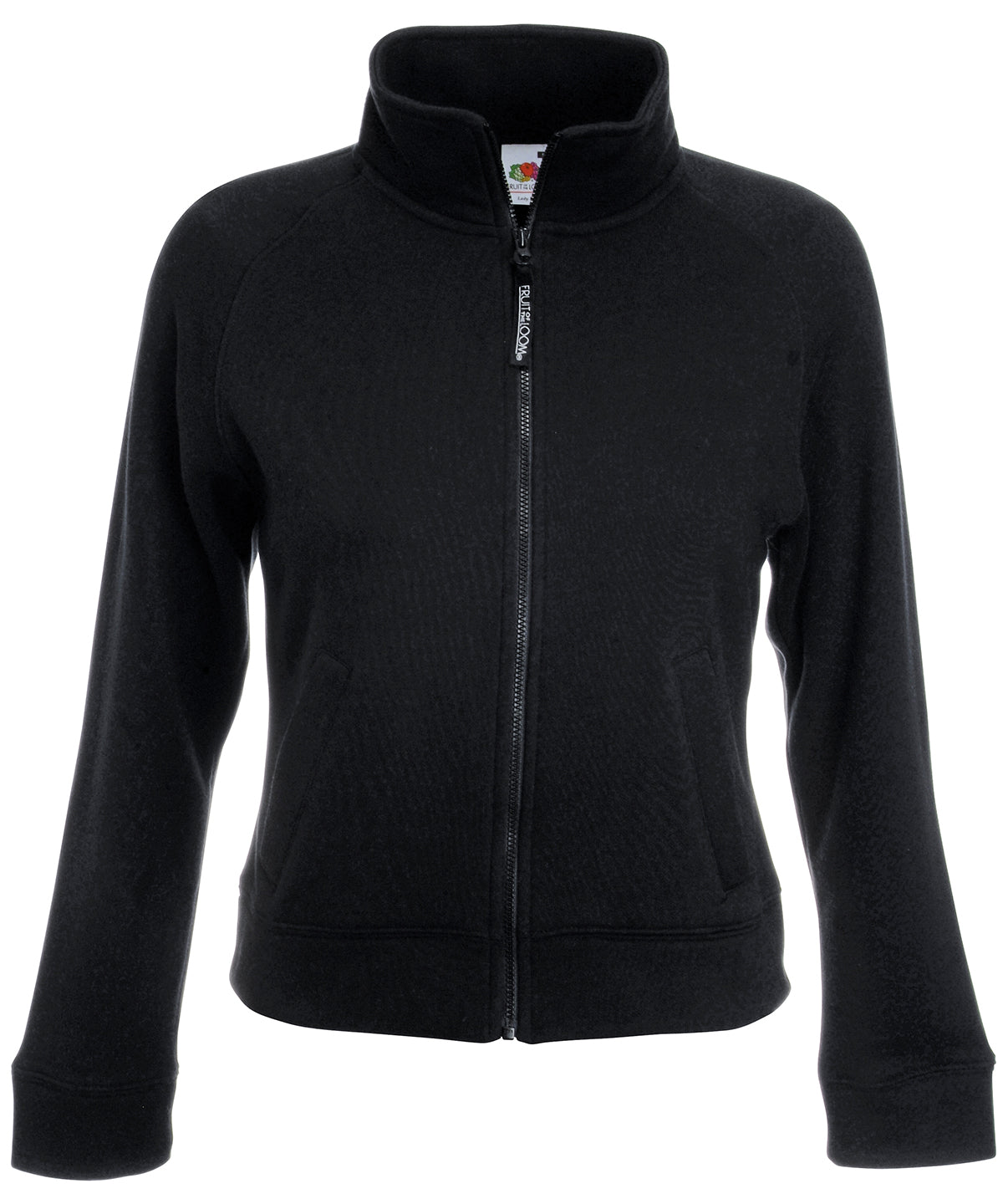 Premium Womens Sweat Jacket with Cadet Collar