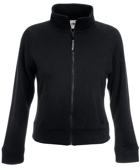 Premium Womens Sweat Jacket with Cadet Collar