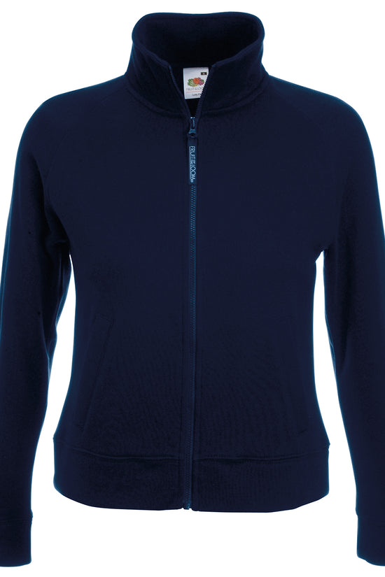 Premium Womens Sweat Jacket with Cadet Collar