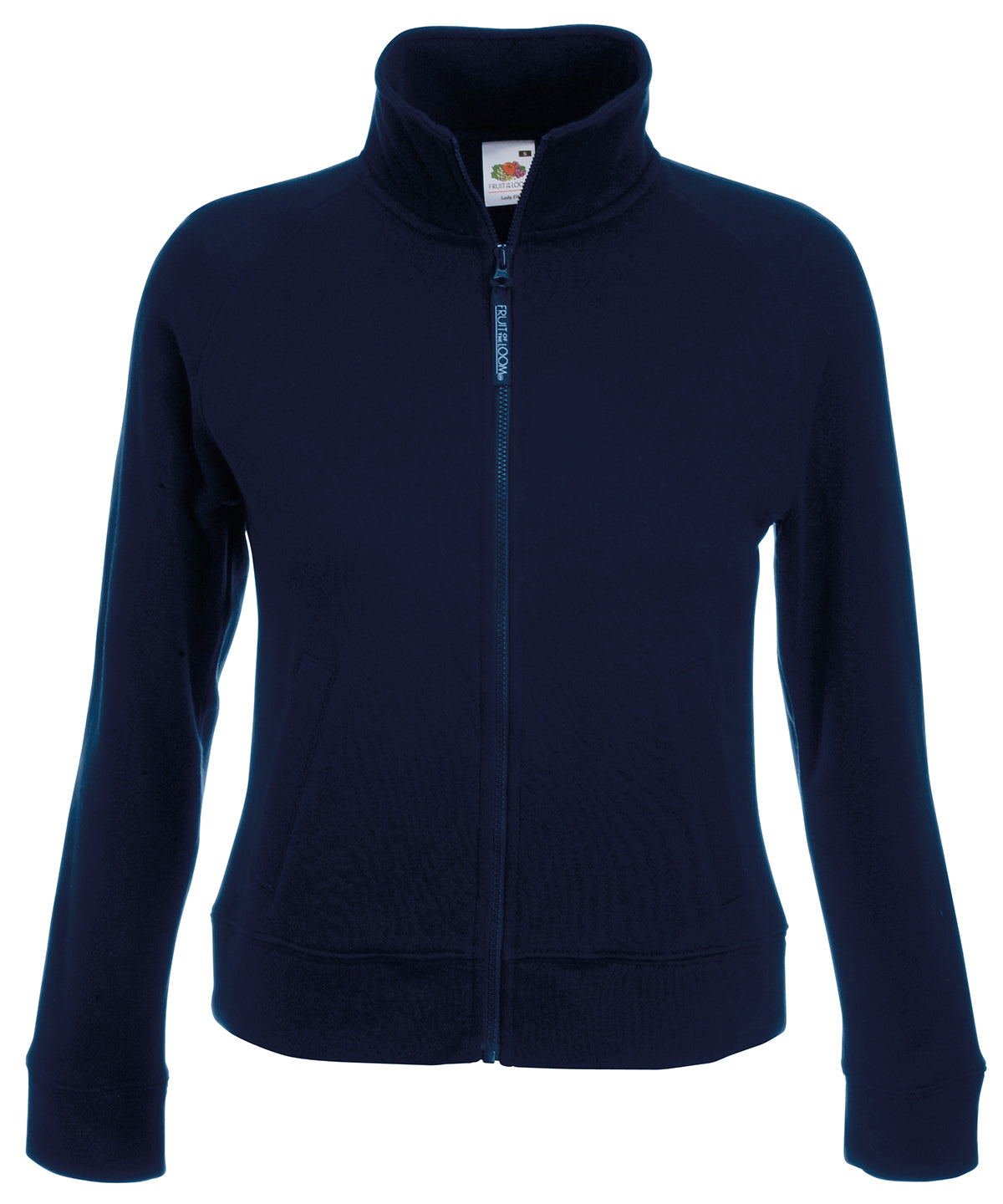 Premium Womens Sweat Jacket with Cadet Collar