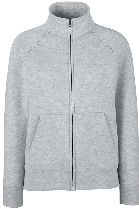 Premium Womens Sweat Jacket with Cadet Collar