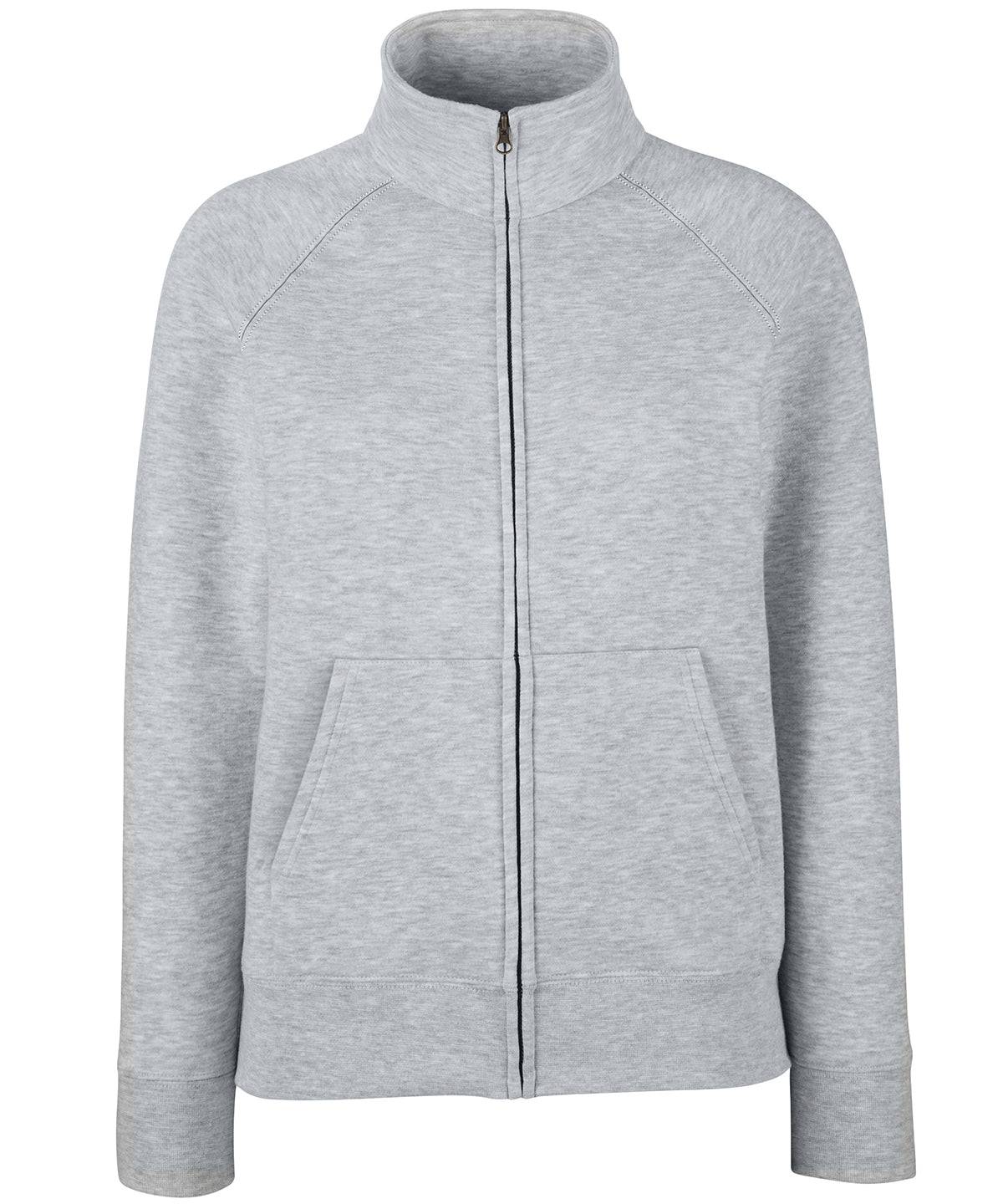 Premium Womens Sweat Jacket with Cadet Collar