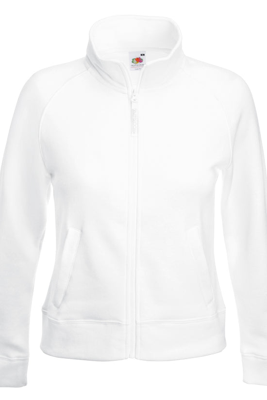 Premium Womens Sweat Jacket with Cadet Collar