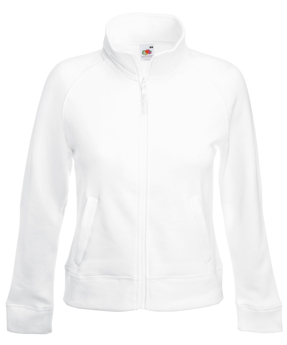 Premium Womens Sweat Jacket with Cadet Collar