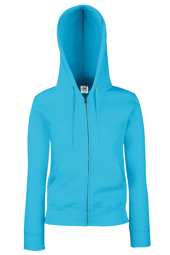 Womens Premium Hooded Sweat Jacket Ideal for Work Leisure