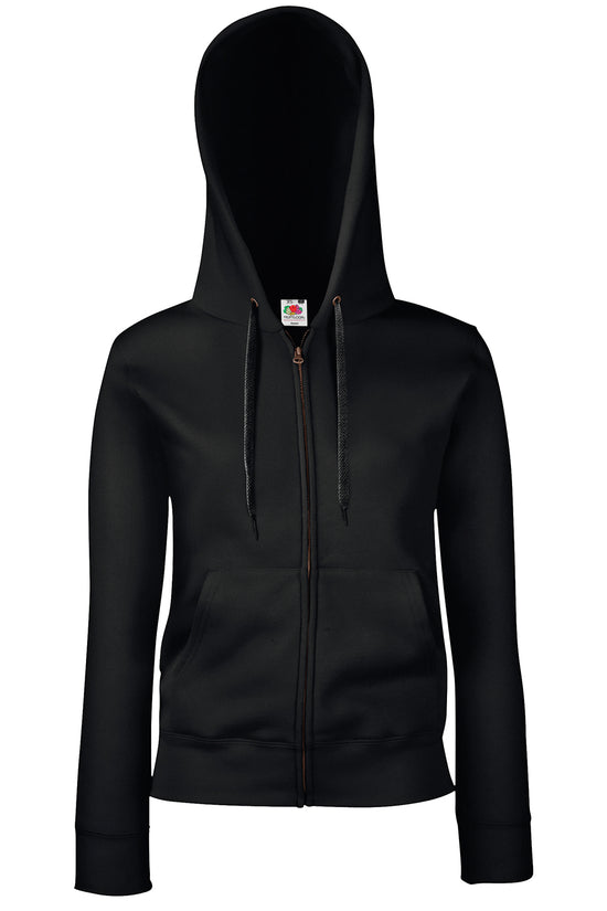 Womens Premium Hooded Sweat Jacket Ideal for Work Leisure