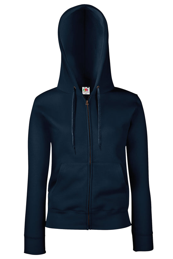 Womens Premium Hooded Sweat Jacket Ideal for Work Leisure