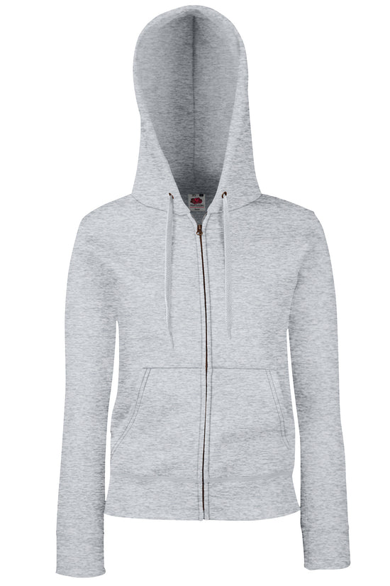 Womens Premium Hooded Sweat Jacket Ideal for Work Leisure