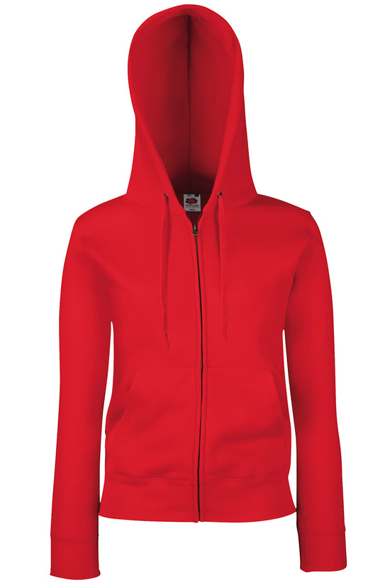 Womens Premium Hooded Sweat Jacket Ideal for Work Leisure