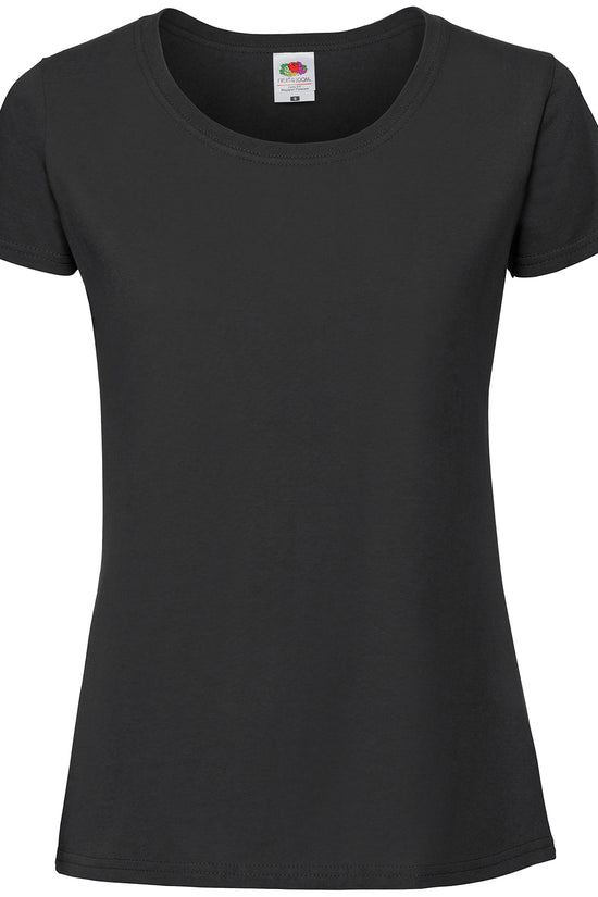 Womens Ringspun Premium TShirt Fruit of the Loom Iconic 195