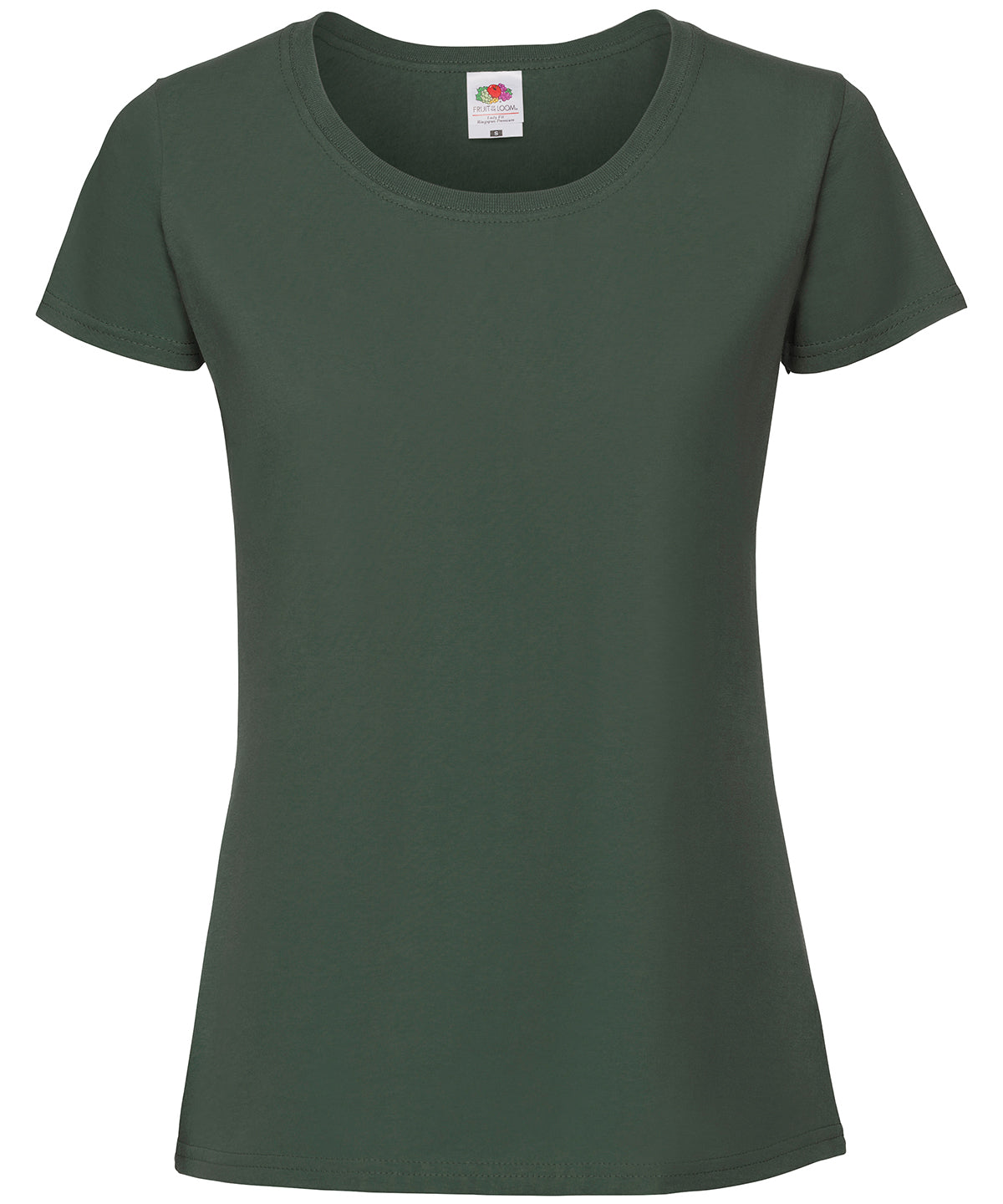 Womens Ringspun Premium TShirt Fruit of the Loom Iconic 195