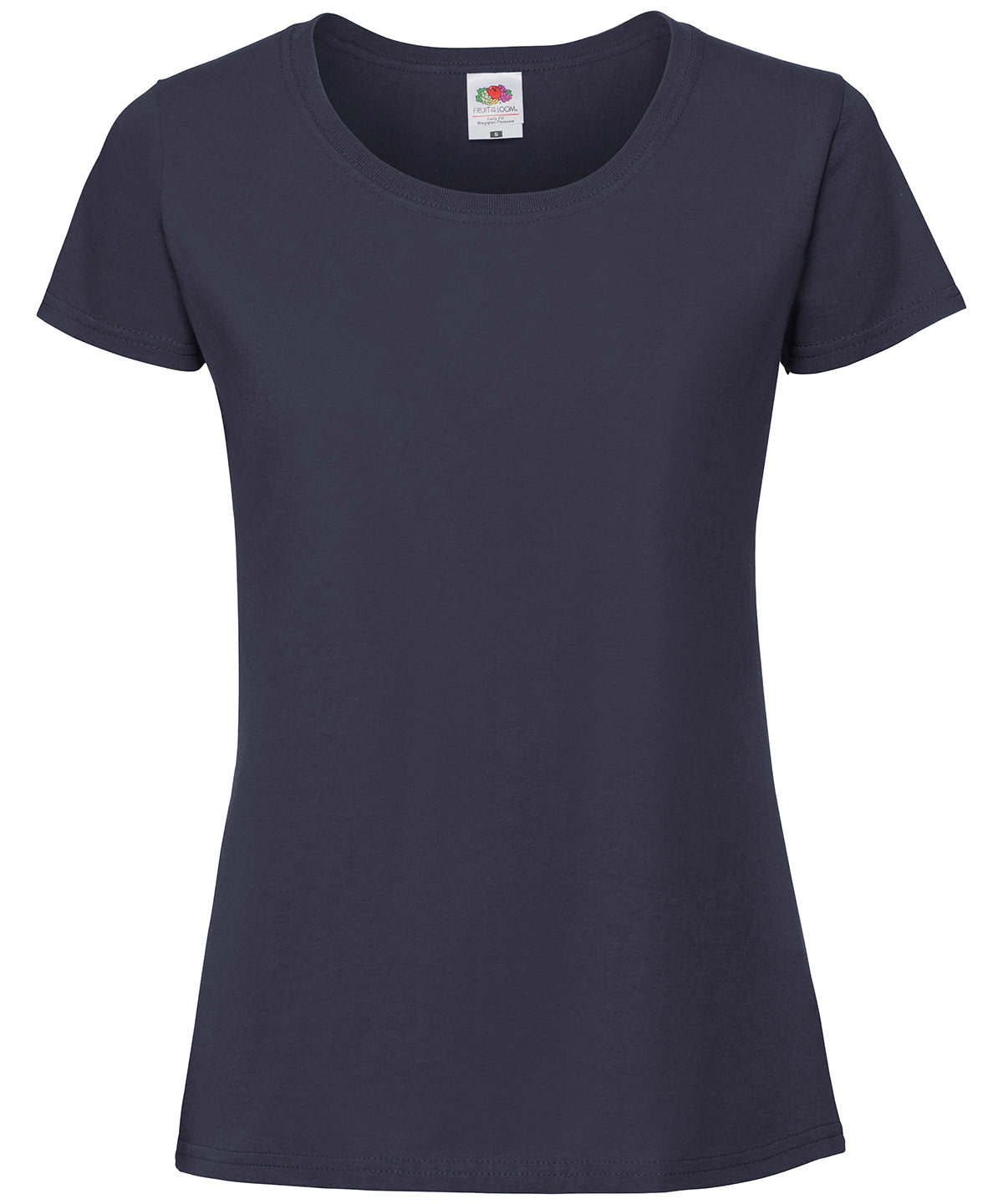 Womens Ringspun Premium TShirt Fruit of the Loom Iconic 195