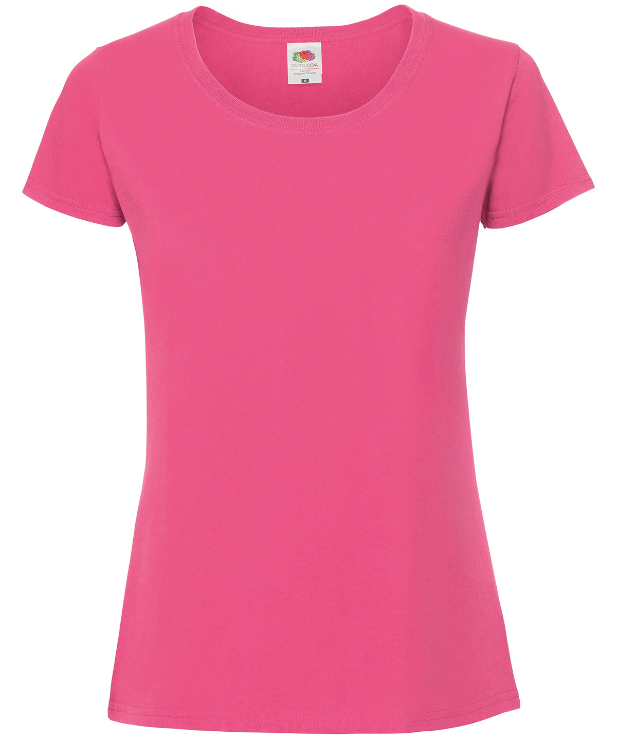 Womens Ringspun Premium TShirt Fruit of the Loom Iconic 195