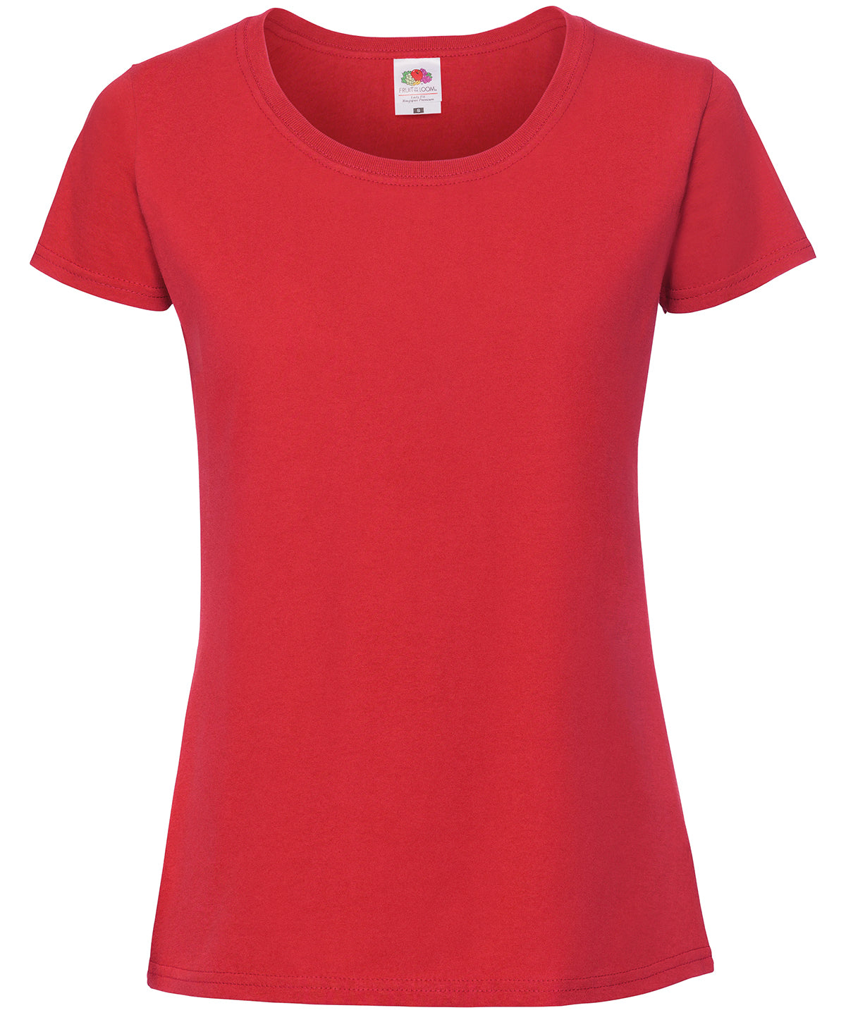 Womens Ringspun Premium TShirt Fruit of the Loom Iconic 195