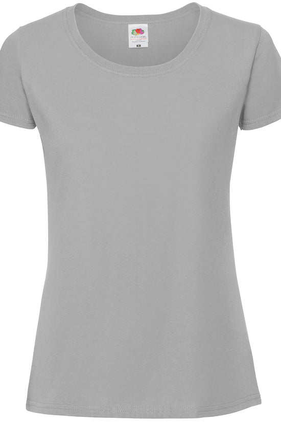 Womens Ringspun Premium TShirt Fruit of the Loom Iconic 195