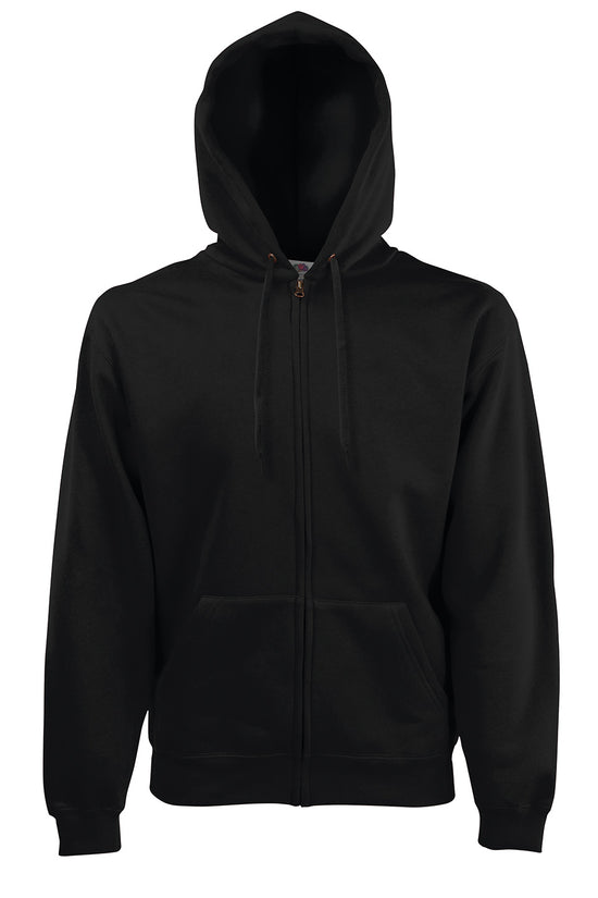 Premium Hooded Sweat Jacket for Men Fruit of the Loom 7030
