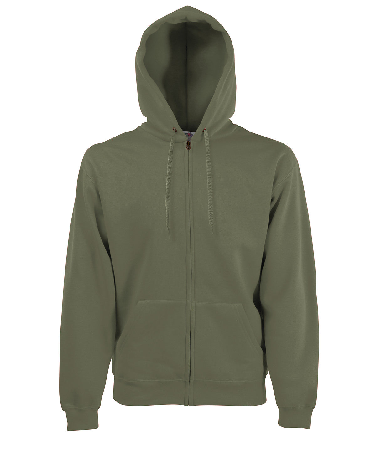 Premium Hooded Sweat Jacket for Men Fruit of the Loom 7030