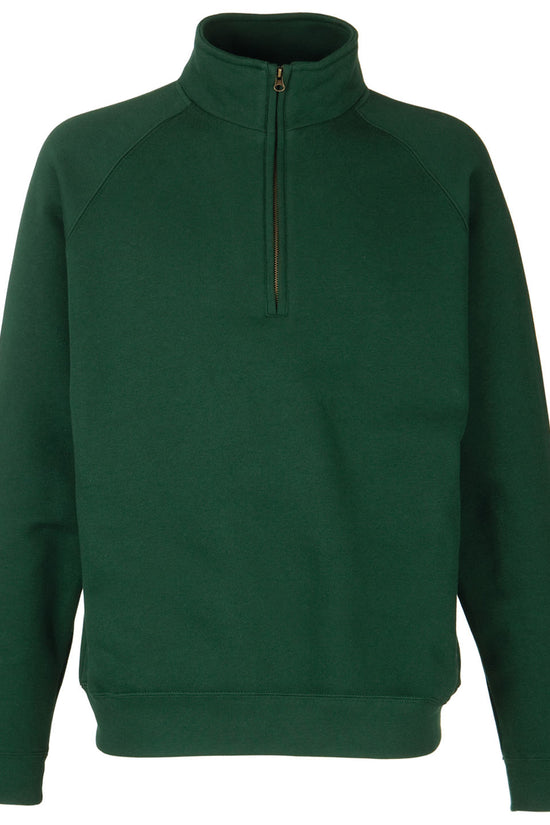 Premium Zipneck Sweatshirt for Men Fruit of the Loom 7030 Sweatshirts