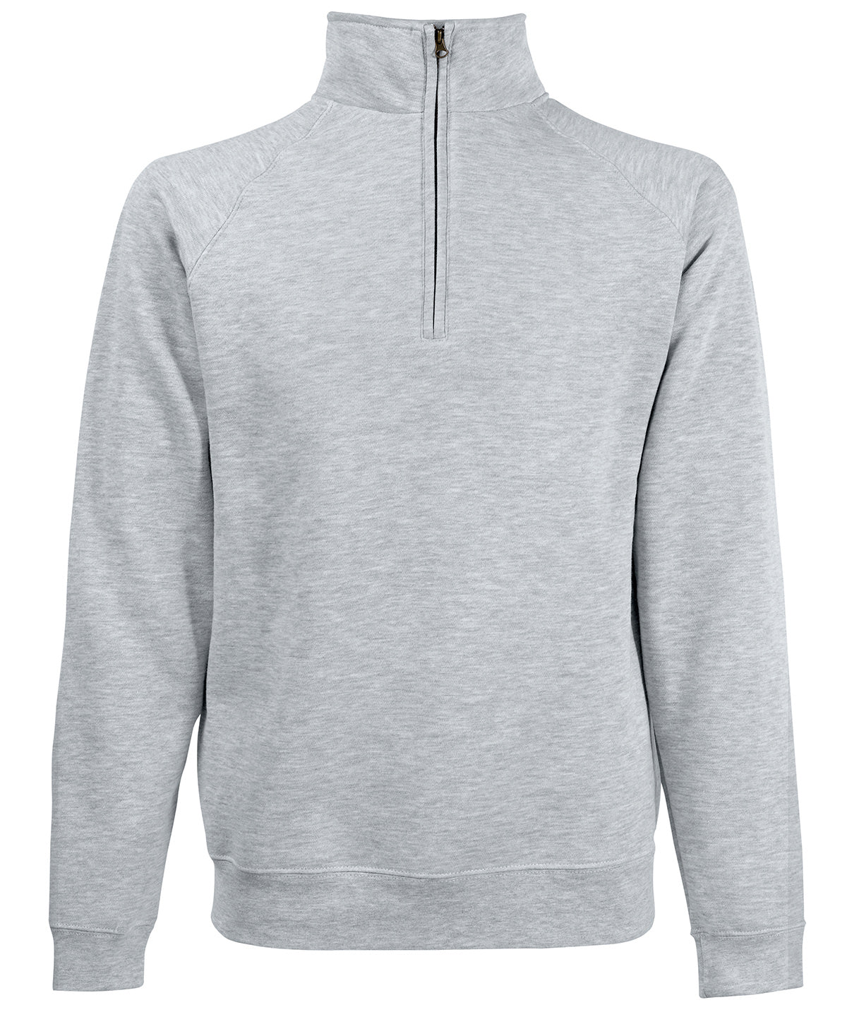 Premium Zipneck Sweatshirt for Men Fruit of the Loom 7030 Sweatshirts