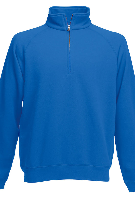 Premium Zipneck Sweatshirt for Men Fruit of the Loom 7030 Sweatshirts
