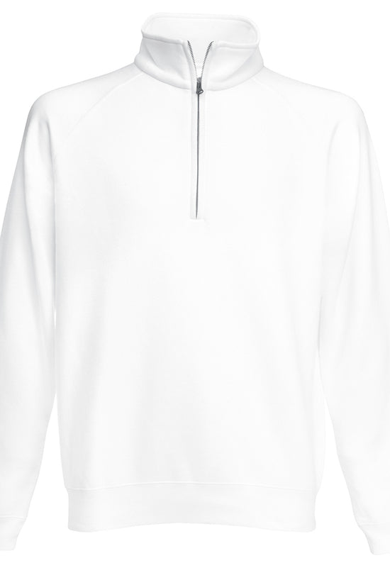 Premium Zipneck Sweatshirt for Men Fruit of the Loom 7030 Sweatshirts