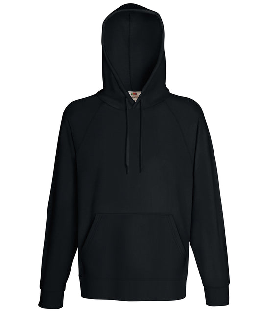 Mens Lightweight Hooded Sweatshirt with Raglan Sleeves