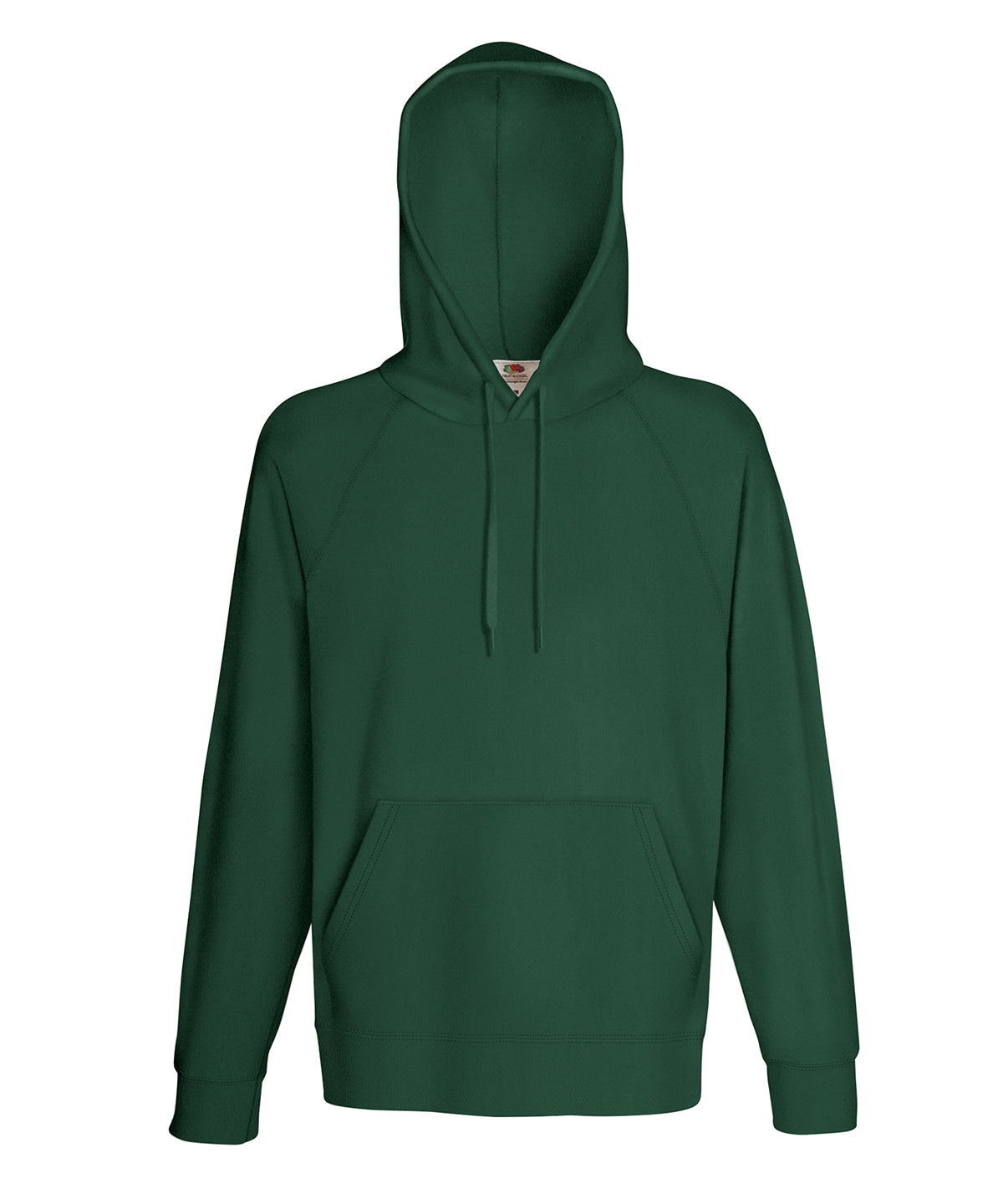 Mens Lightweight Hooded Sweatshirt with Raglan Sleeves