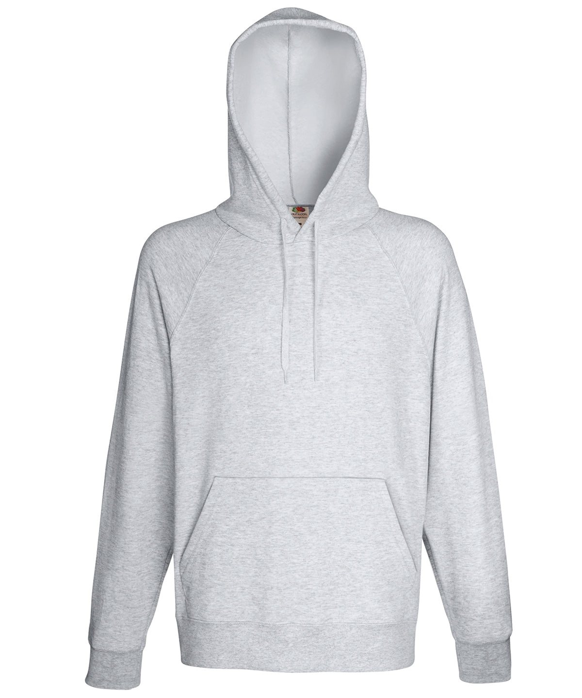 Mens Lightweight Hooded Sweatshirt with Raglan Sleeves